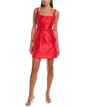 Nicholas Zoya Hourglass Mini Dress - Red