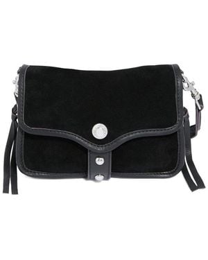 Aimee Kestenberg Great Escape Suede Crossbody - Black