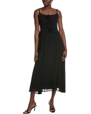 O.P.T O.P.T Corinne Midi Dress - Black