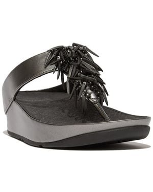 Fitflop Rumba Toe Post Sandal - Black