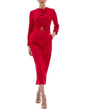 BGL Midi Dress - Red