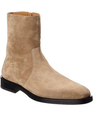 Ferragamo Gerald Suede Boot - Brown
