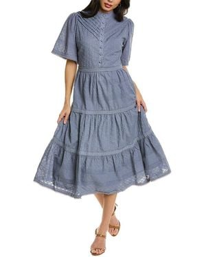 We Are Kindred Francesca A-Line Dress - Blue