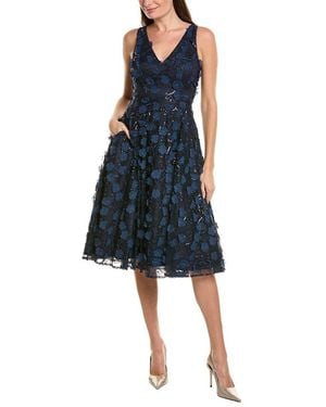 Eliza J Midi Dress - Blue