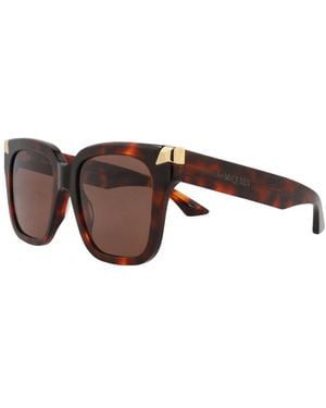 McQueen Am0440S 53Mm Sunglasses - Brown