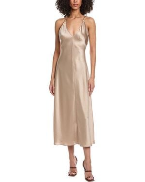 Leset Barb Slip Dress - Natural
