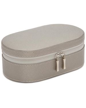 Wolf Heritage Zip Jewelry Case - Gray