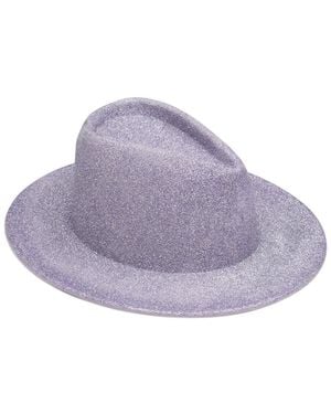 Eugenia Kim Blaine Glitter Fedora - Purple
