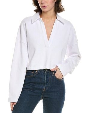 Rebecca Minkoff Park Rugby Shirt - White