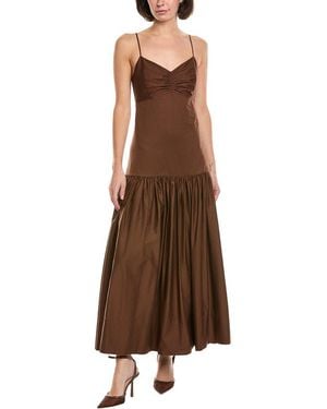 A.L.C. Harper Midi Dress - Brown