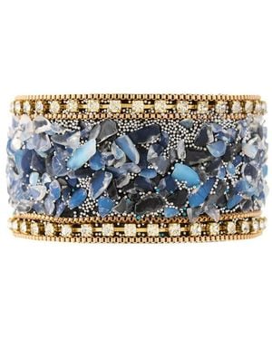 Saachi Beaded Bracelet - Blue