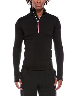 Moncler 1/4-Zip Pullover - Black