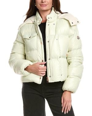 Moncler Quilted Down Jacket - Natural