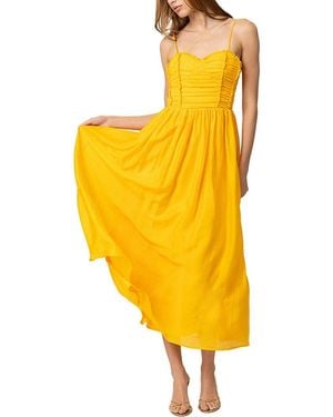 Line & Dot Celesta Maxi Dress - Yellow