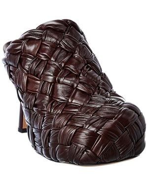 Bottega Veneta The Bold Leather Mule - Brown