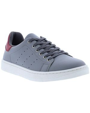 English Laundry Jamar Leather Trainer - Blue