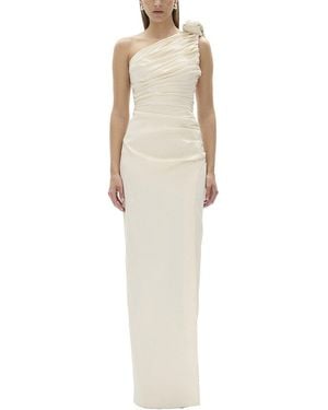 Rachel Gilbert Josie Fitted Gown - White