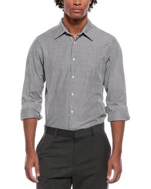 Officine Generale Candy Stripe Shirt - Grey