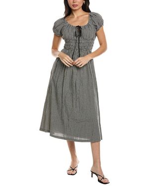 Seraphin Midi Dress - Grey