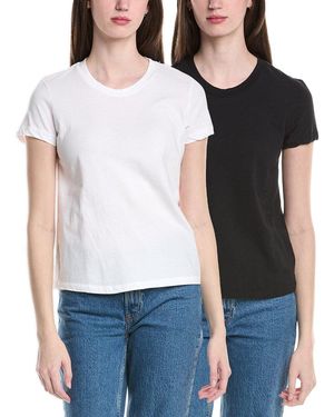 James Perse 2Pk Little Boy T-Shirt - White