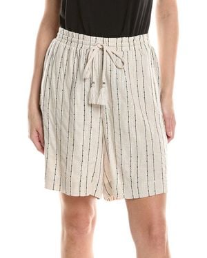 NVLT Linen-Blend Bermuda Short - Natural