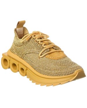 Ferragamo Canvas Sneaker - Metallic