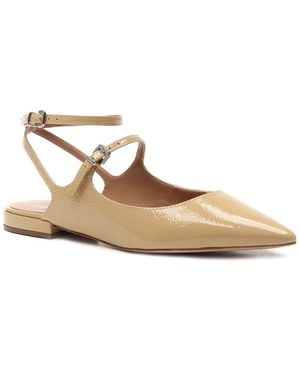 Vicenza Burnie Patent Ankle Wrap - Metallic