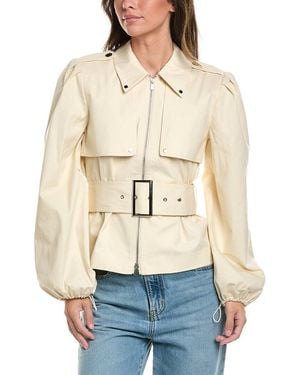 Toccin Brighton Zip Front Jacket - Natural