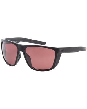 Costa Del Mar 6S9012 62Mm Polarized Sunglasses - Black