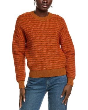 St. John Tonal Knit Jumper - Orange