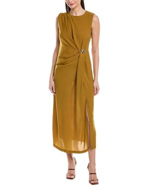 To My Lovers Midi Dress - Metallic