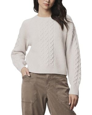 Splendid Celeste Cable Wool-blend Jumper - Grey