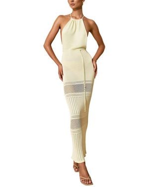 Dilireba Midi Dress - Metallic
