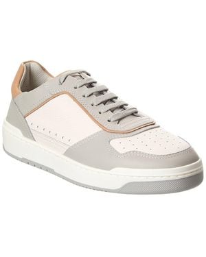 Brunello Cucinelli Leather Trainer - White