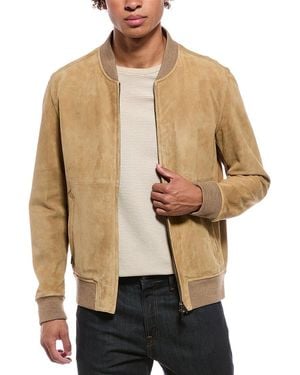 Isaia Suede Jacket - Natural