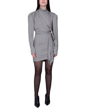 Sabina Musayev Sicily Mini Dress - Grey