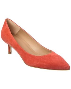 LK Bennett Audrey Suede Closed Courts - Brown
