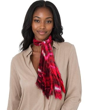 Blue Pacific Rain Neckerchief - Red