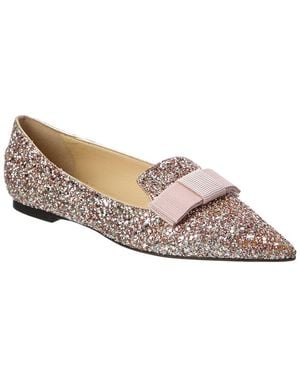 Jimmy Choo Gala Glitter Flat - Multicolour