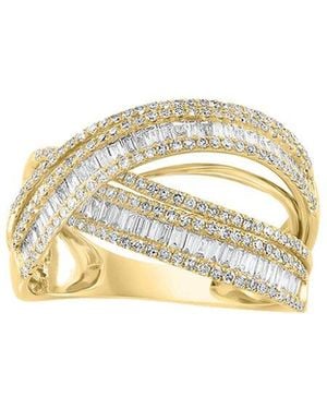 Effy Fine Jewelry 14k 0.89 Ct. Tw. Diamond Ring - Metallic