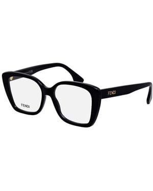 Fendi Lettering 54Mm Optical Frames - Black