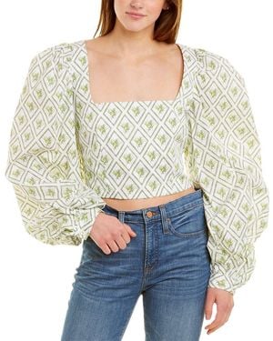 Caroline Constas Elliot Top - Green
