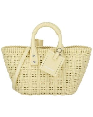 Balenciaga Bistro Xs Basket Tote - Metallic