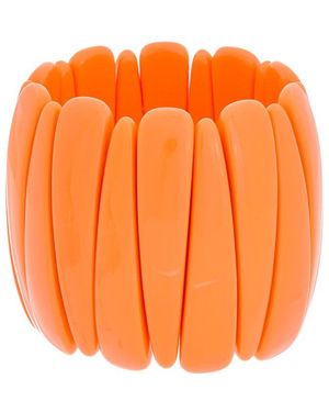 Kenneth Jay Lane Stretch Bracelet - Orange