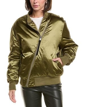 AllSaints Roomer Bomber Jacket - Green