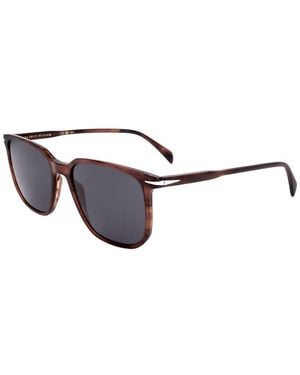 David Beckham Db 1141/S 55Mm Sunglasses - Brown