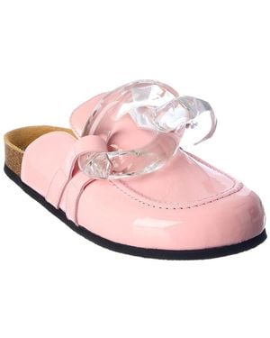 JW Anderson Chain Patent Mule - Multicolor