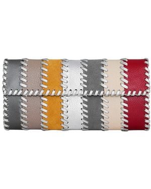 Rebecca Minkoff Patchwork Leather Clutch - Grey