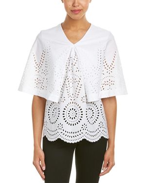 Stella McCartney Peyton Eyelet Top - White