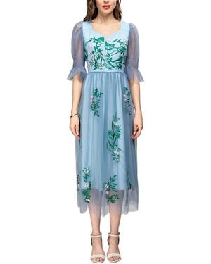 BURRYCO Midi Dress - Blue